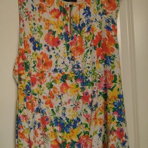 Cheerful floral blouse